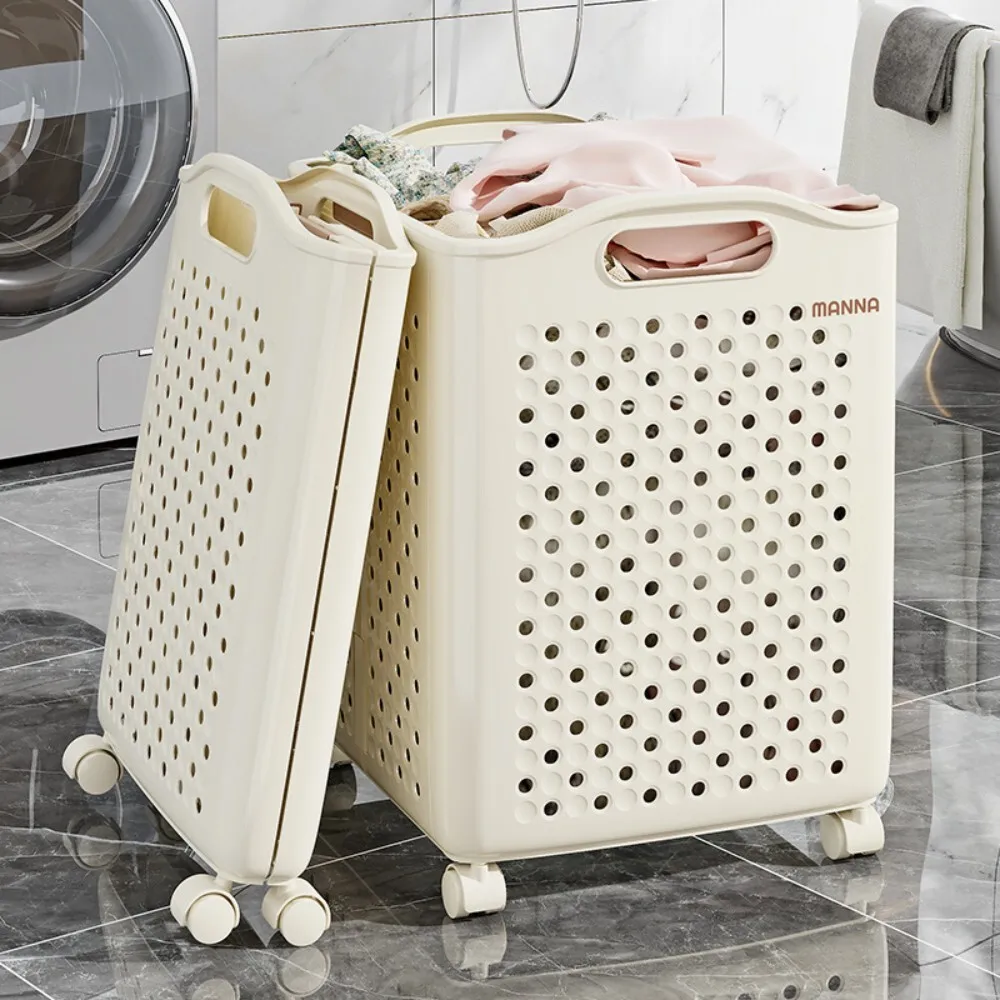 

Foldable Laundry Hamper Large Capacity Storage Basket for Dirty Clothes Bedroom Bathroom Balcony Home Organization