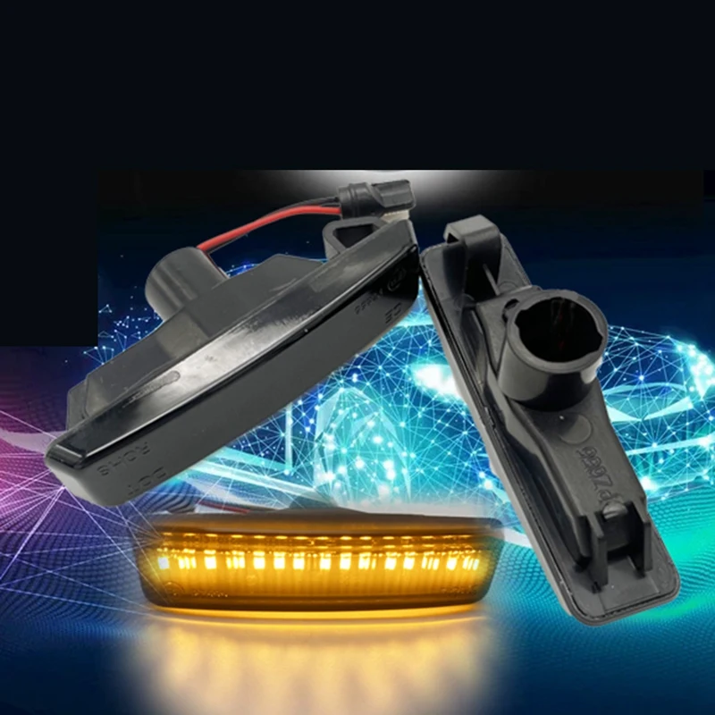 Per BMW serie 3 E36 96-98 X5 E53 99-06 lente affumicata LED Side Marker luci per auto riflettore indicatori di direzione 63132492179