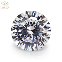 Wuiha Uitstekende Cut Ronde 5CT VVS1 D Real Gra Moissanite Losse Edelstenen 100% Diamant Getest Fijne Sieraden Accessoires Groothandel