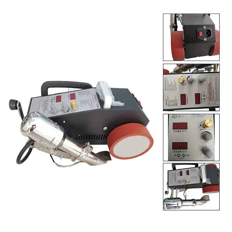 Portable Welding Machine Handheld Hot Air for Banner Tent Waterproof Film Repair Plastic Tool