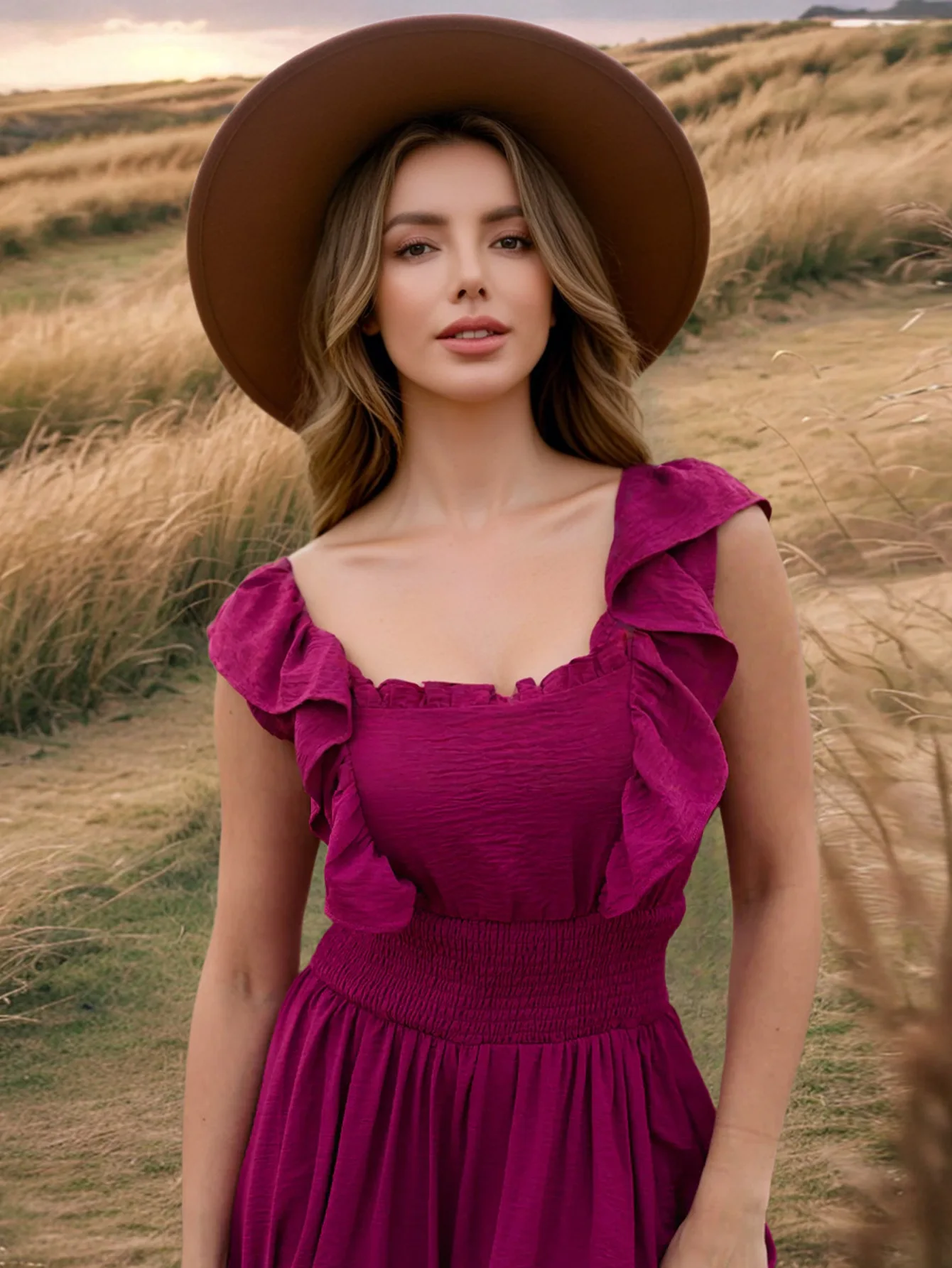 Abito estivo maxi senza schienale con volant sexy donna elegante boho vacanza festa di compleanno abito donna ballo di fine anno abiti lunghi vestido