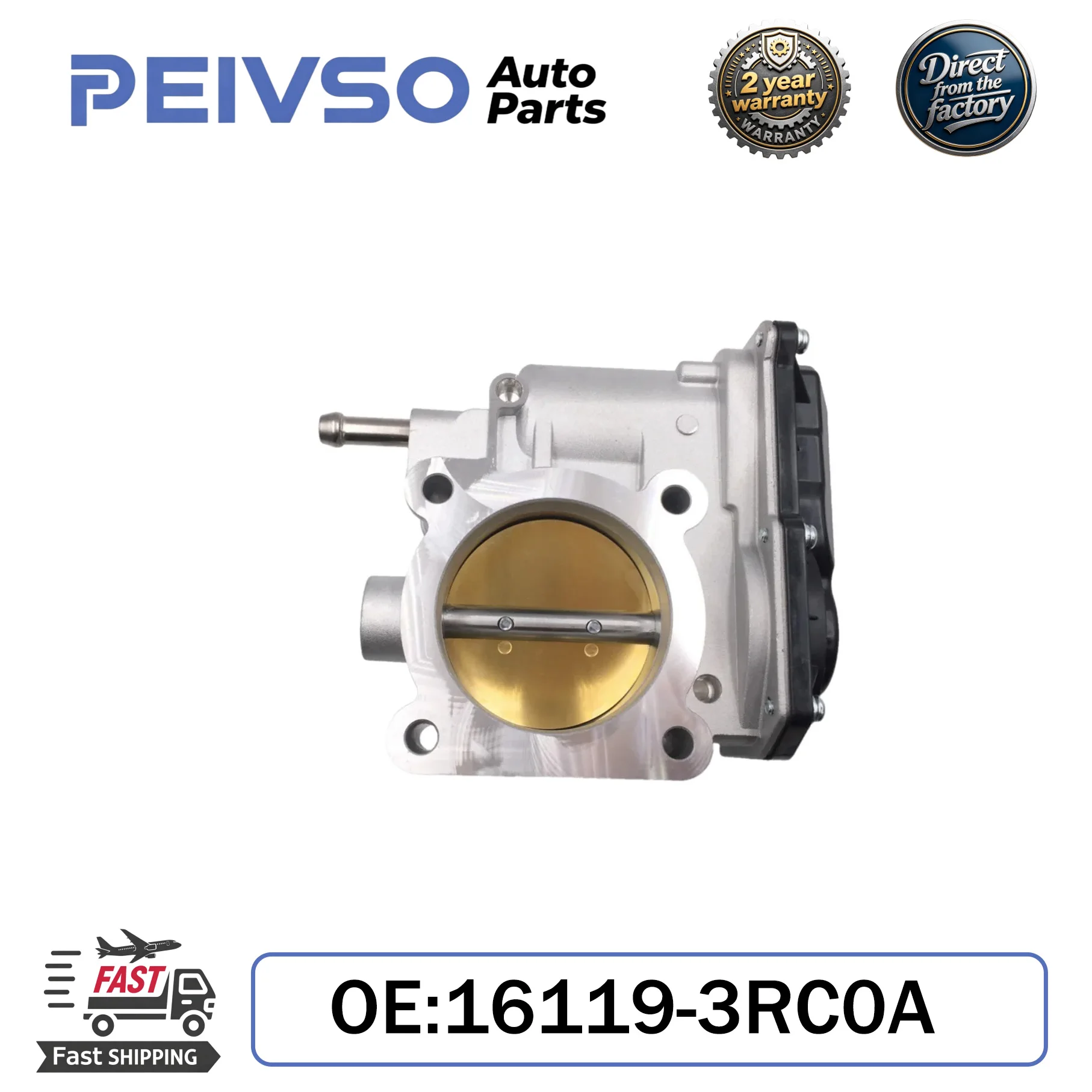 PEIVSO 16119-3RC0A 161193RC0A For Nissan Cube Nv200 Sentra Tiida Versa 1.8L 2.0L Throttle Body