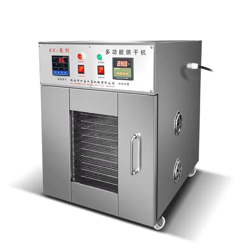 Stainless Steel Industrial Food Dehydrator Machine Commercial Fruit Vegetable Dryer for Meat Jerky Herb Drying Equipment