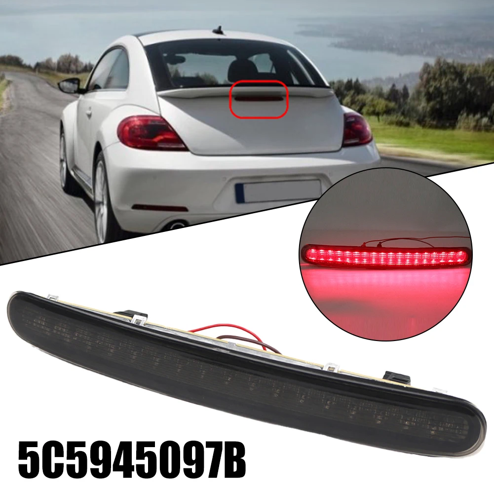 1PC Car Rear High Level Brake Light Stop LED Lamp 5C5945097B For Beetle 2012-2019 High Level Mount Stop Turn Signal Lamp