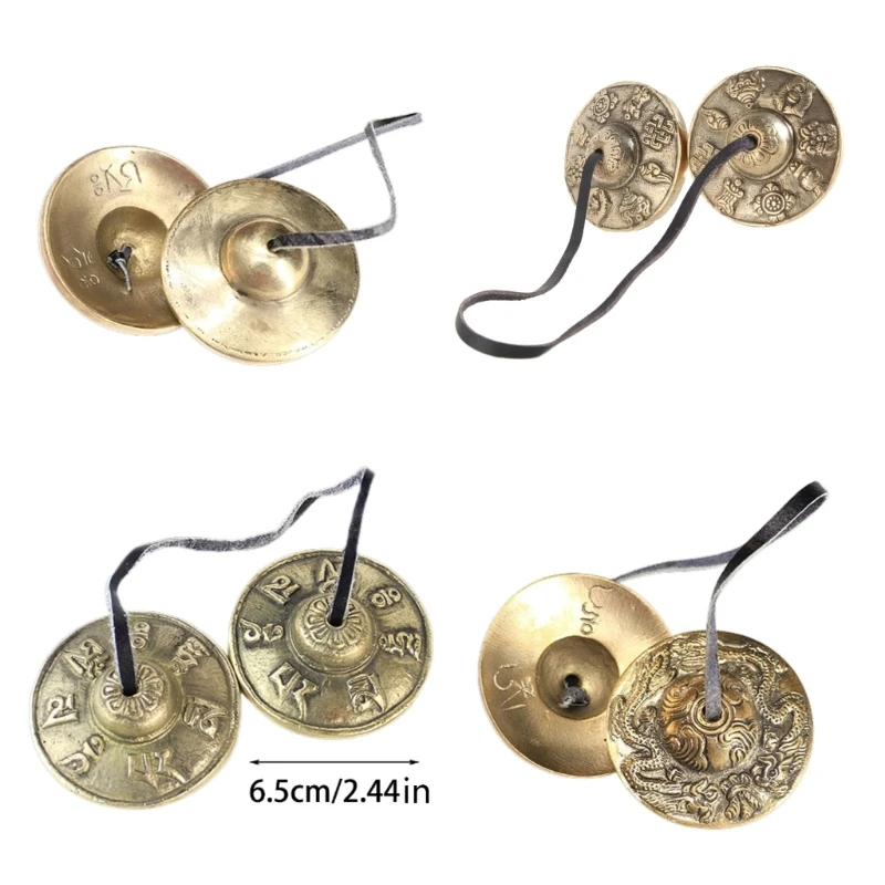 Yoga Cymbal Bells Healing & Mindfulness Meditation Bells Meditation Chime Meditation Cymbal Bells Tibetan Tingsha Cymbal