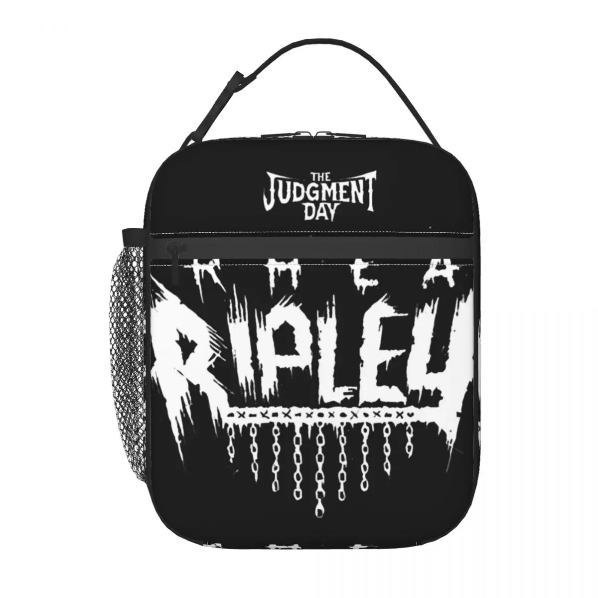 

The Judgement Day Rhea Ripley Thermal Insulated Lunch Bag for Office Vintage Logo Portable Food Bag Container Cooler Thermal Box