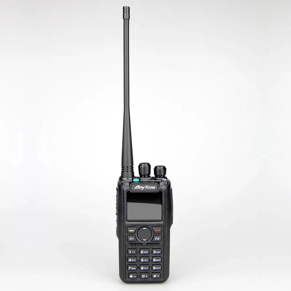 

Anytone DMR Radio AT-D878UVII PLUS Dual band Digital Walkie Talkie GPS 4000 Channels AES 256 bit encryption Transceiver