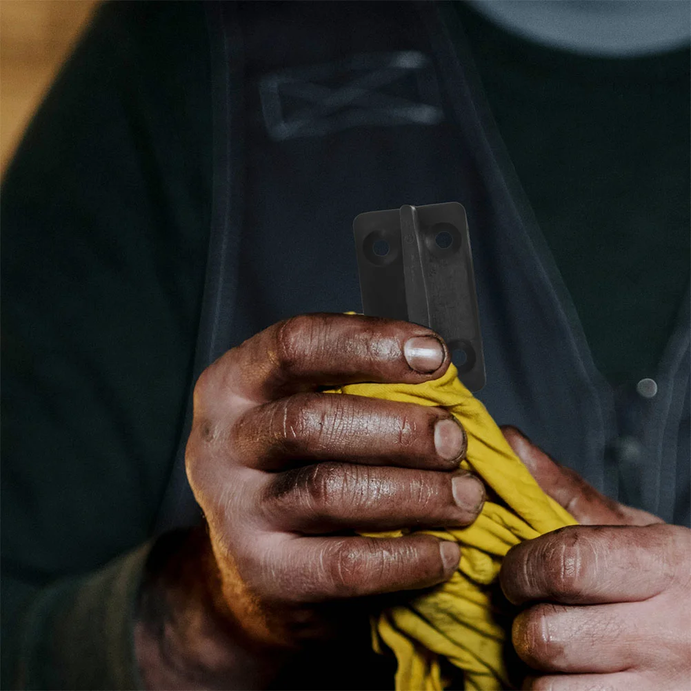 8 pçs de aço inoxidável porta do celeiro guia inferior piso rolamento retentor armário porta deslizante trilho guias rolo antisway