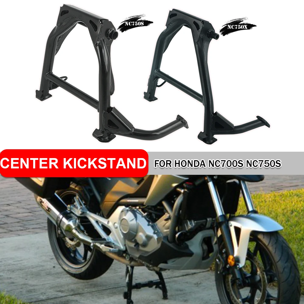 Motorcycle Central Rest Bracket Center Kickstand Steel Parking Rack For Honda NC700S NC750S 2012-2018 Middle Kick Stand Holder