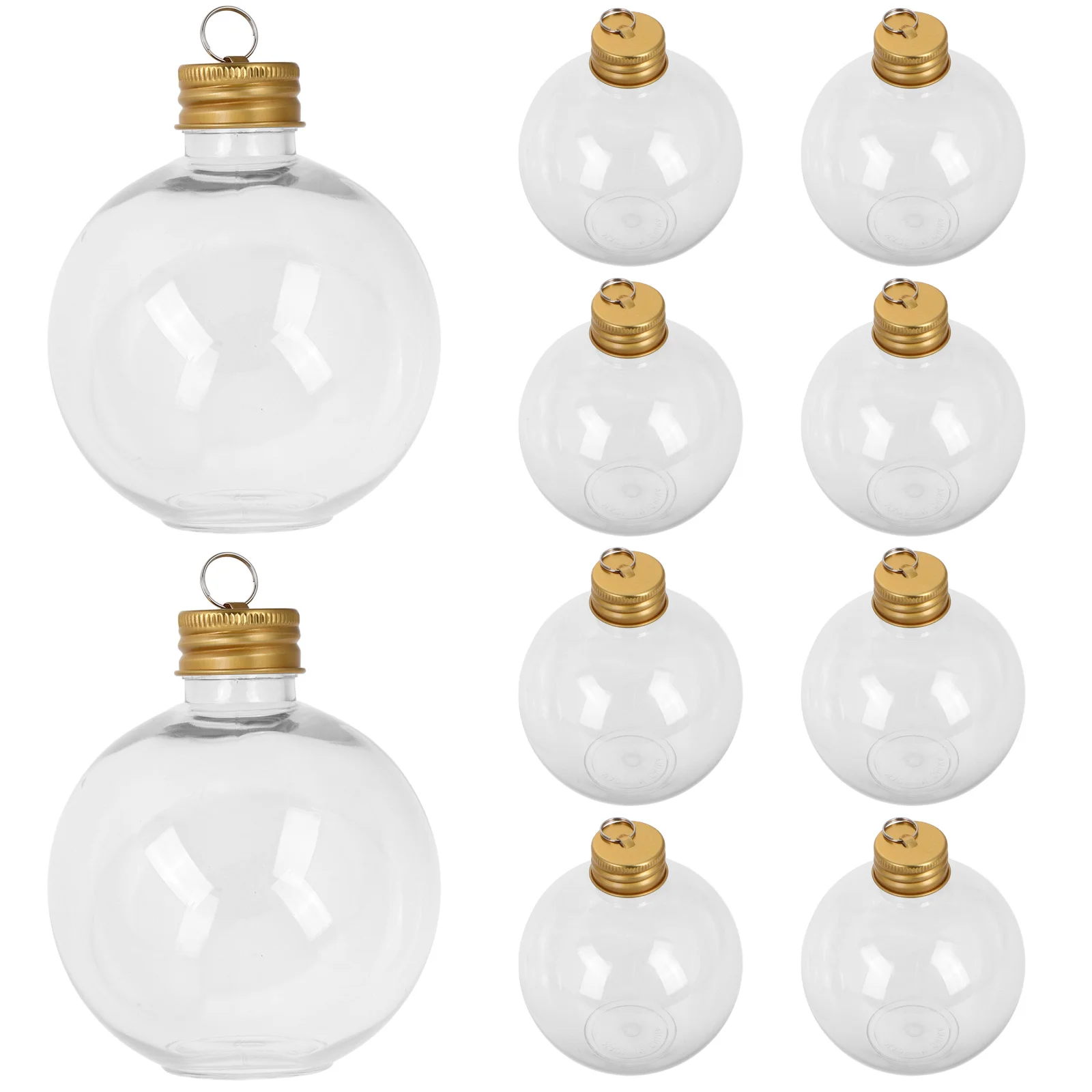

10Pcs Bulb Shaped Bottle Transparent Milk Bottles Multi Function Beverage Packing Spill Proof Ideal for Juice Iced Coffee
