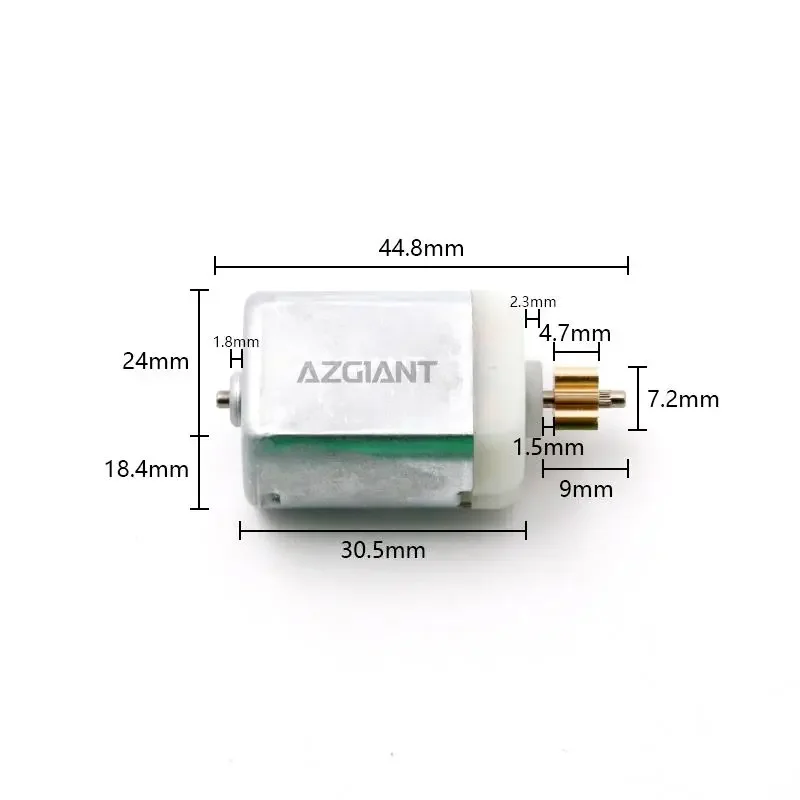 AZGIANT For Citroën C3 2001-2009 Door Lock Repair Motor FC-280 High Speed Professional Quiet Operation Car Accessory