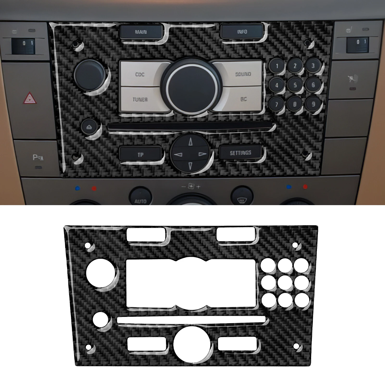 

Для Corsa Utility. Наклейка из углеродного волокна для интерьера Holden Astra Combo Barina Vectra Tigra. Панель центральной консоли автомобиля для CD/MP3-плееров.