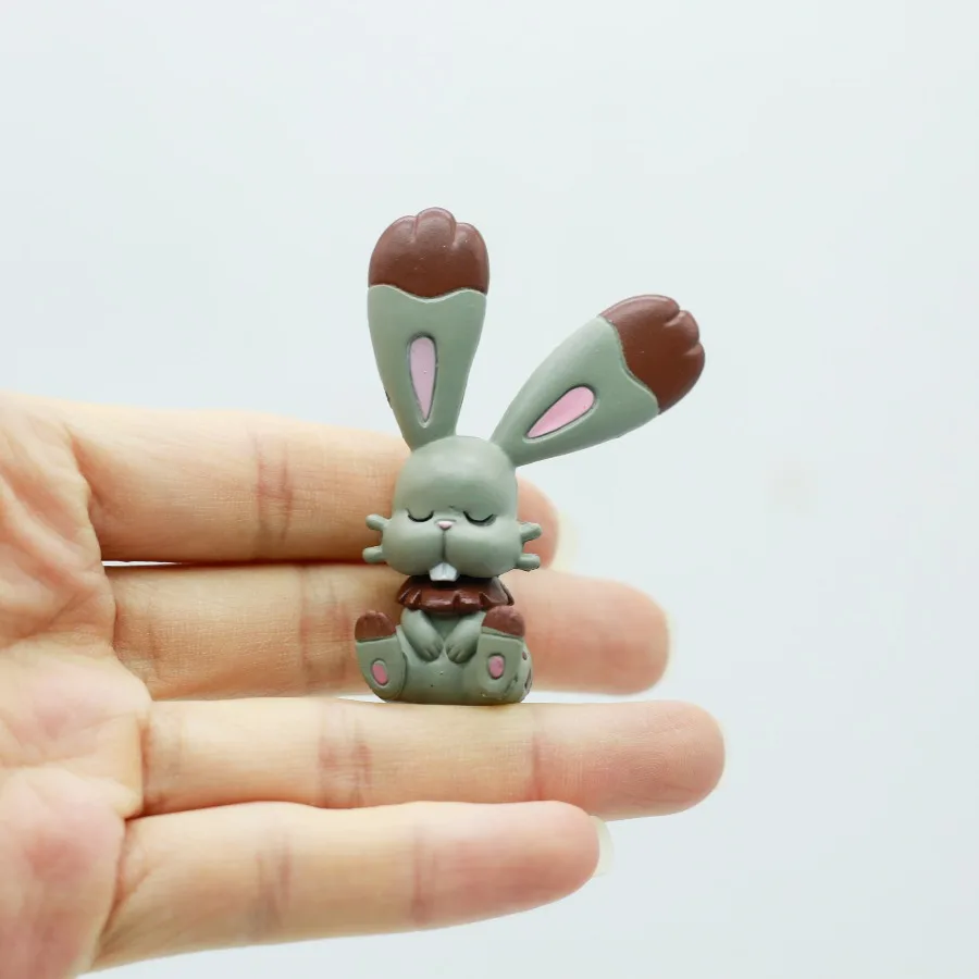 Echte Pokemon Pikachu Chespin Fennekin Froakie Dedenne Bunnelby Blind Box Anime Cartoon Geburtstag Geschenk Desktop Decor Trendy Spielzeug