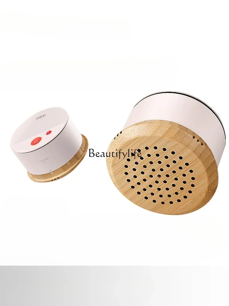 Moxibustion Box Portable Household Smoke-Free Open Fire Ginger Bamboo Hot Compress Moxibustion Jar