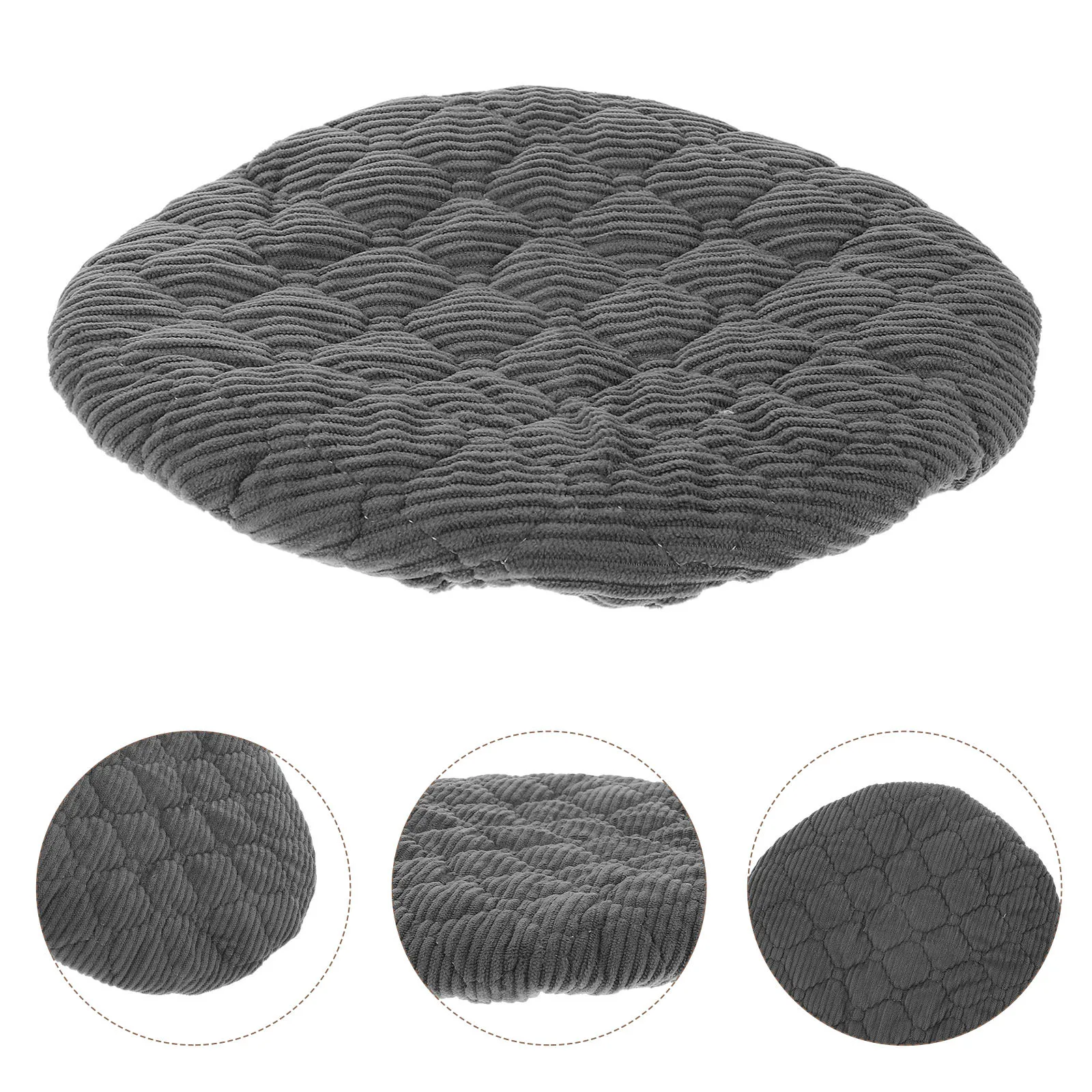 

Round Stool Covers 1 Piece Elastic Seat Cover for Bar Stools Round Chairs Kitchen Dining Area Spill Resistant Stylish Decorative