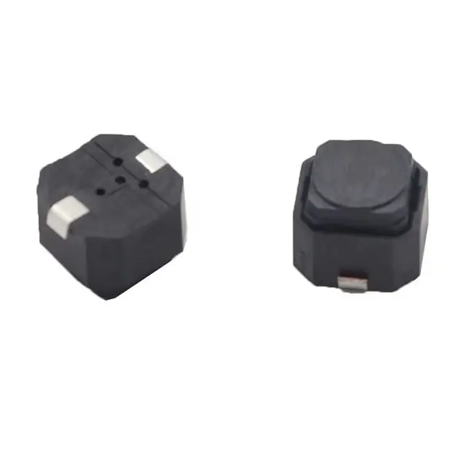 【50-10PCS】silent push button switch Micro key power tactile switches 6x6x5 6*6*5MM Light touch mute 6X6x5mm 2PIN SMD