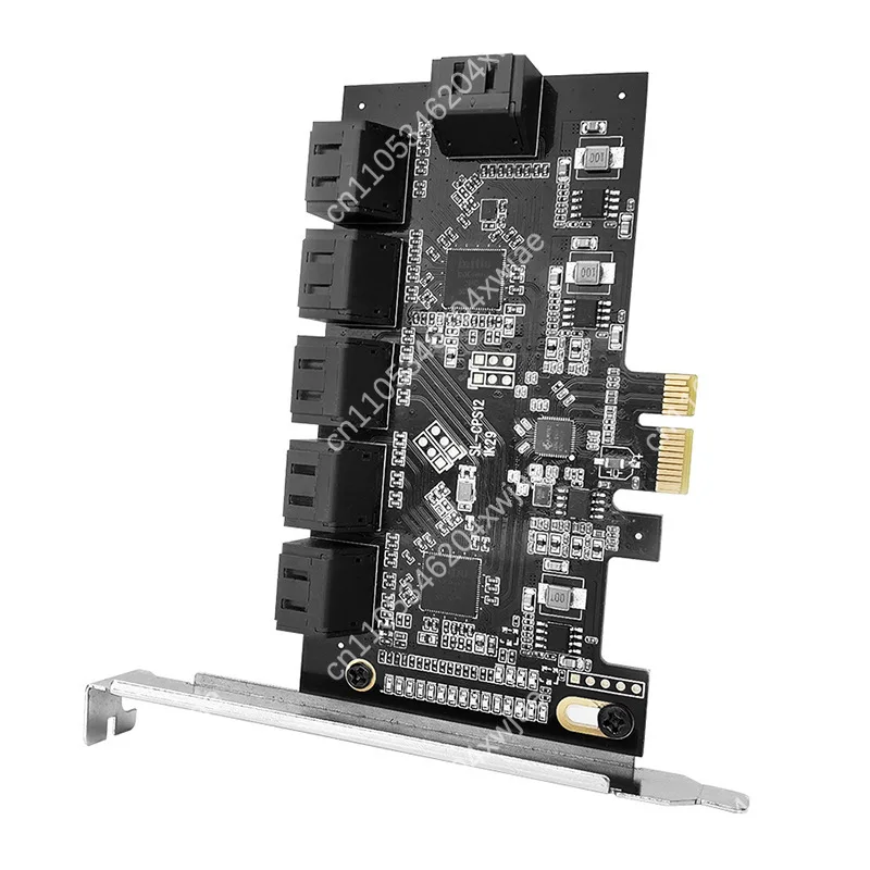 PCI E SATA Card 12 Port SATA Expansion Card PCI Express Adapter For Desktop PC SSD HDD Storage Controller