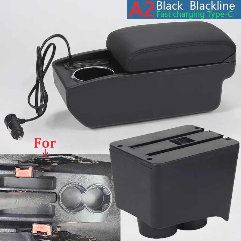 Voor Volkswagen Polo Armsteun Doos Voor VW Polo 9N3 Auto Armsteun Gewijd 2002-2009 Opbergdoos Retrofit interieur Auto Accessoires