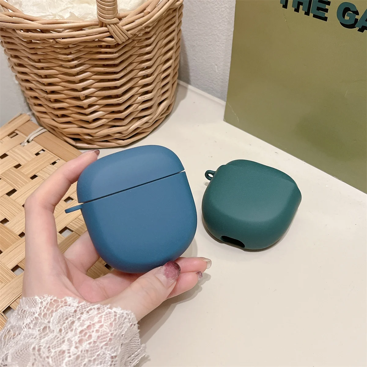 جراب حماية من القشرة الصلبة بلون BOSE ، سماعات أذن فائقة الراحة ، سماعات أذن هادئة مريحة ، علبة 2 Gen