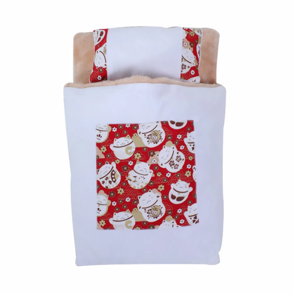 

Cat Bed Pet Dog Mat Winter Sleeping Cushion Pp Cotton Mattress House Beds Cats Dogs Warm Washable Non Slip