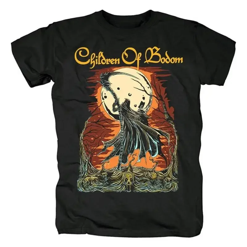 Children Of Bodom Band Music Concert Vintage Cotton Black S 5XL T Shirt