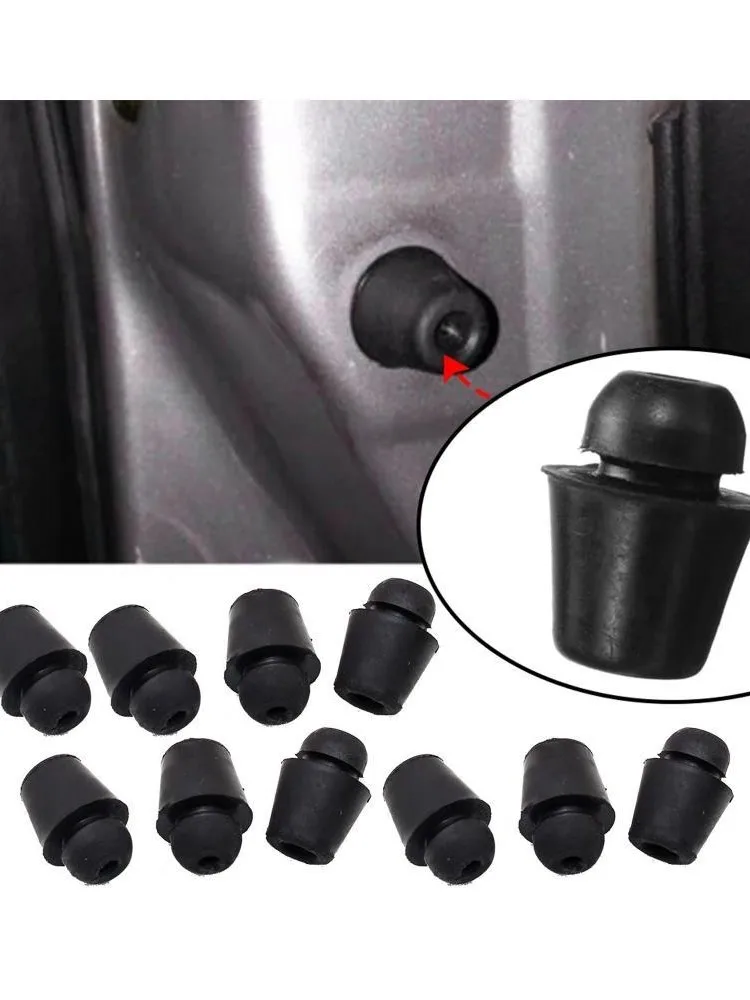 Joint inconnu des chocs de porte de voiture, coussinets en caoutchouc pour siège Valentine, accessoires Hyundai I30, BMW E87, L200 Mitsubishi, 10 pièces