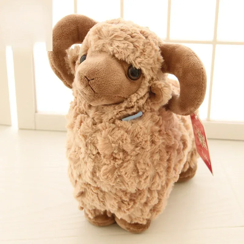 

Goat Plush Toy Grasping Machine Argali Doll Birthday Gift New Year of The Goat Mascot Little Sheep