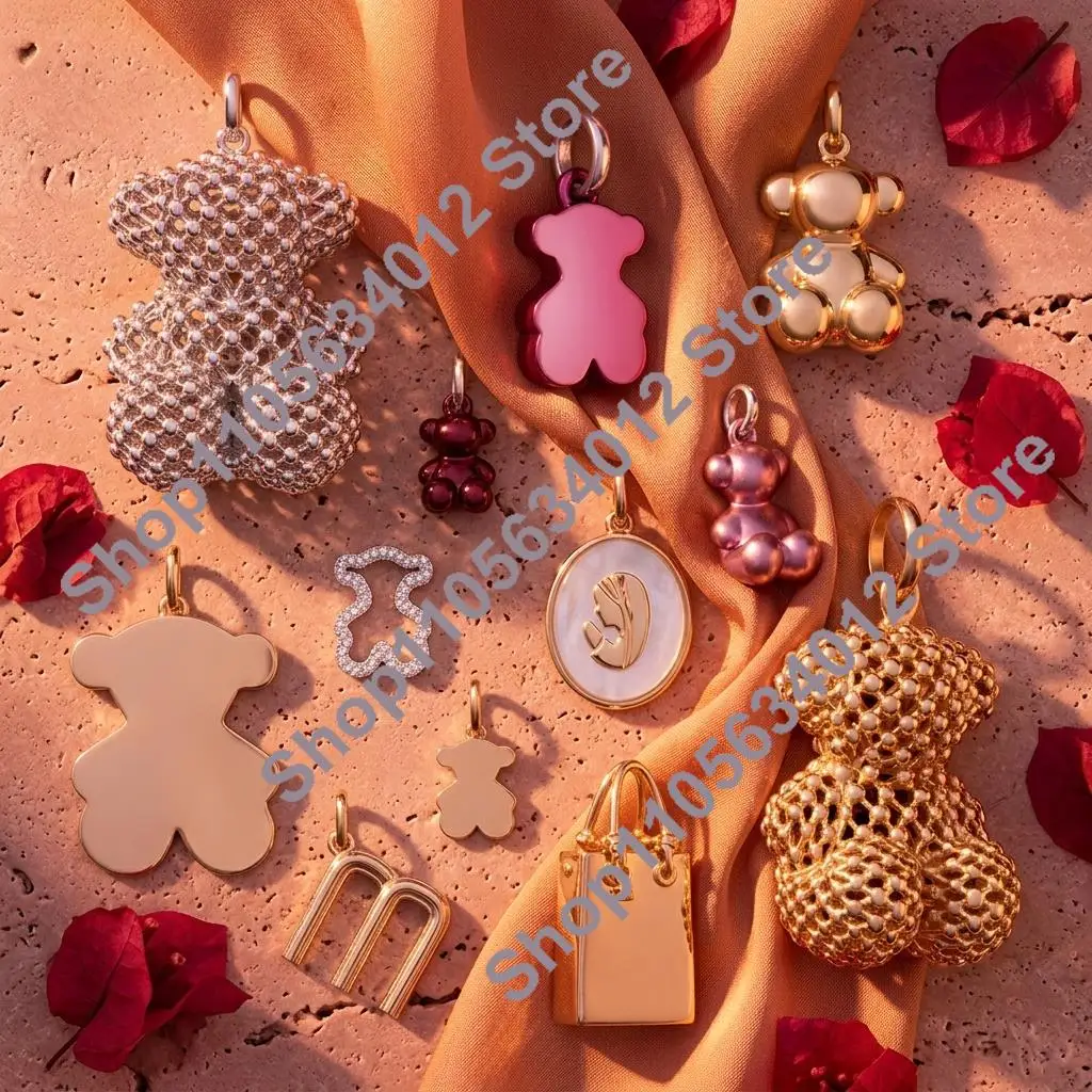 

NA3 Unique Hollow Animal Pendant Cute Bag Shaped Charm Necklace Decor