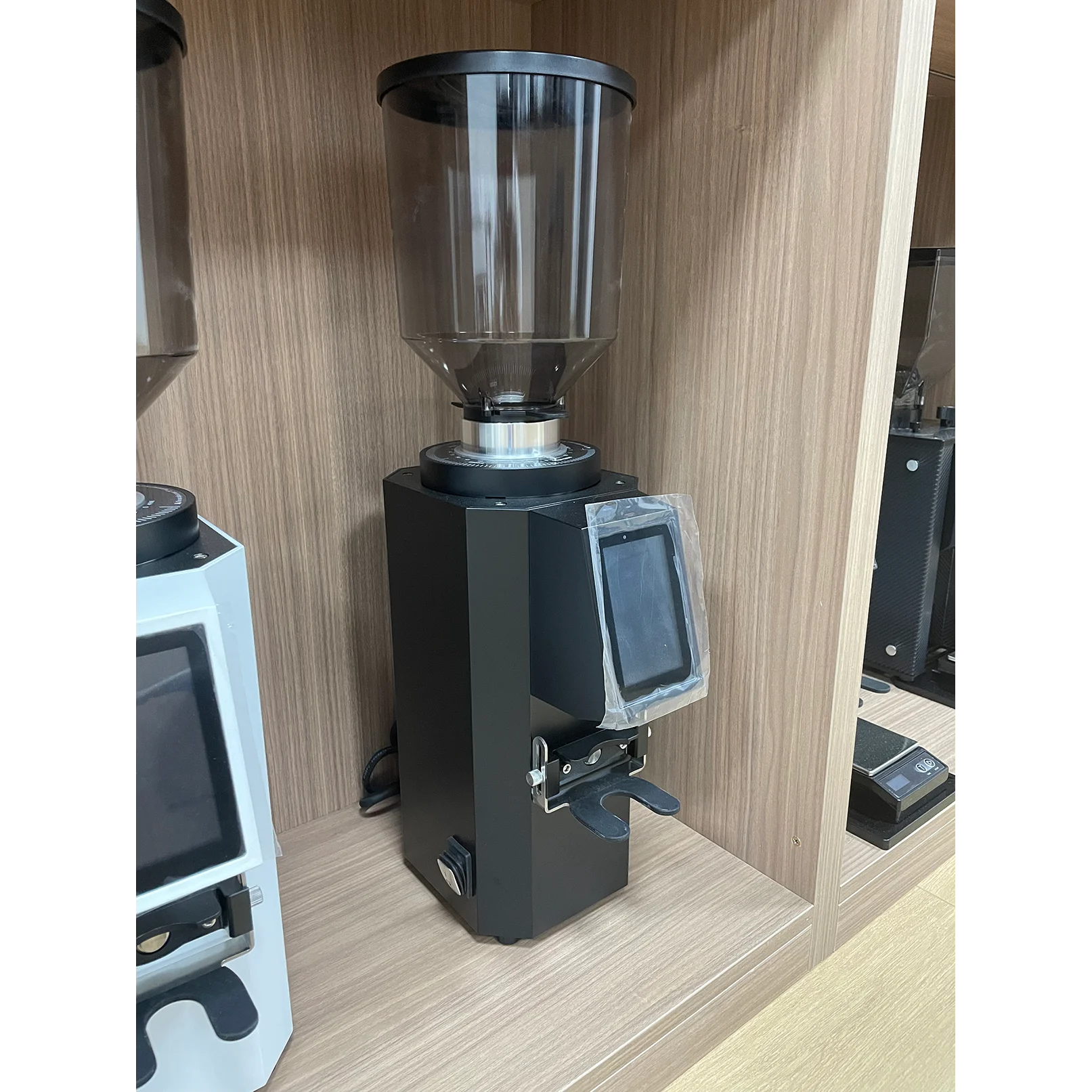 83mm Burr Espresso Machine Automatic Electric Espresso Coffee Makers ZF83 Stainless Steel CE Molino De Cafe Nova Coffee Grinder