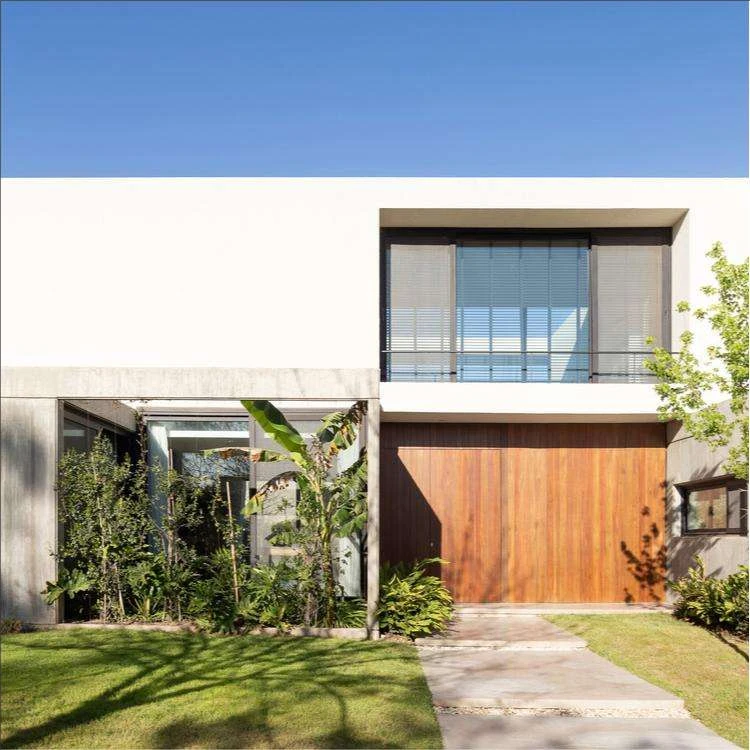 Modern Luxury 100m Prefab Steel Structure Villa House with Hurricane-Proof & Four Season Ready Construction Customized Color