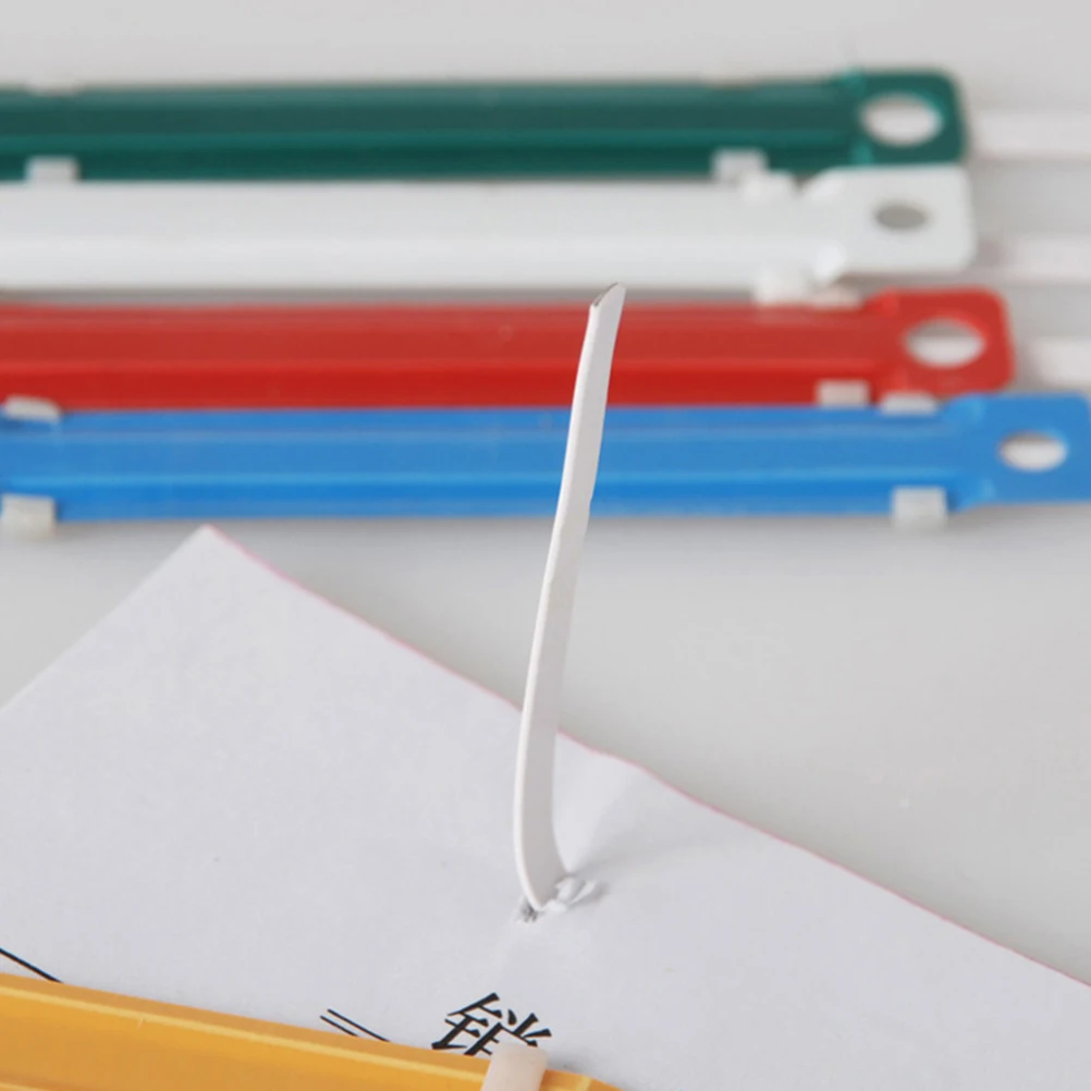 

2 Box Clamp Sewing Smooth Plastic Document Holder Sewing Paper Clips For Office Paper Clip Clips Storage
