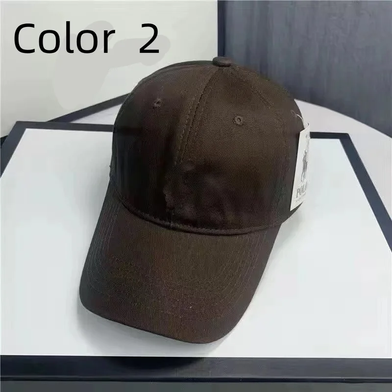 2024 Europe And The United States New Fashion Trend Casual Cap, Sports Travel Street Hip-Hop Red Man Polo Baseball Cap