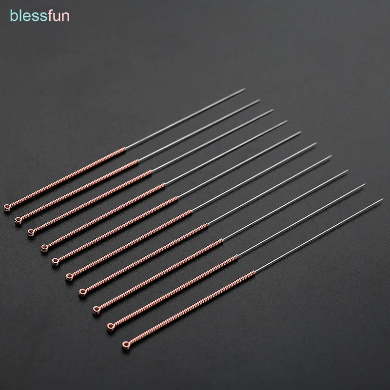 High Quality Hwato Acupuncture Needle 100 Copper Handle Massage Stick Disposable Box Without Tube Sterile/Sharp Needles 0.16mm