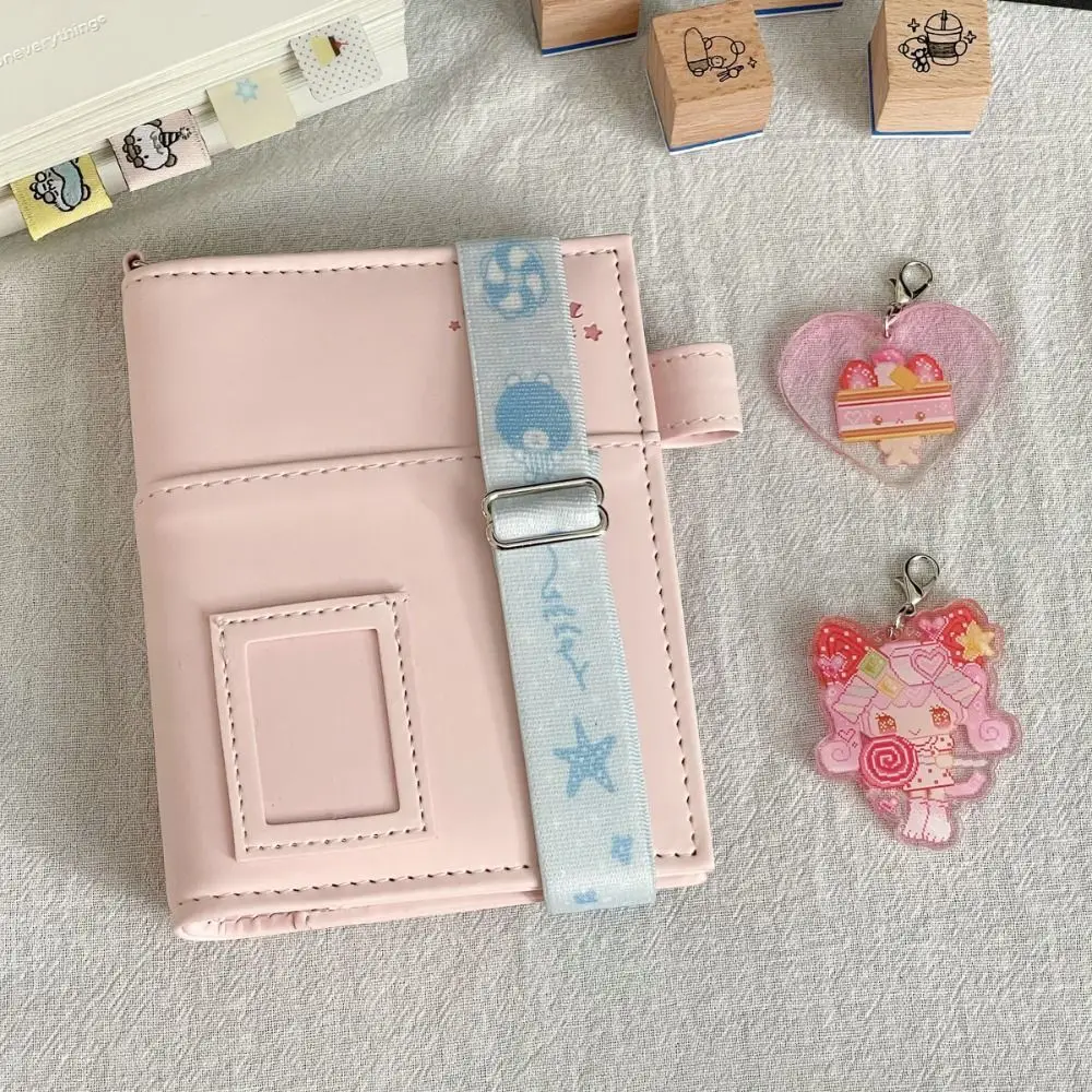 Kawaii Adjustable Notebook Elastic Strap Elastic Cartoon Journal Anti-Bulging Band Binder Strap for A7/M5/A5 Planner Notebook view 4
