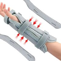 Double-sided Wrist Fixed Strap Thickened Splint Adjustable Wrist Brace Splint Protector Stable Breathable