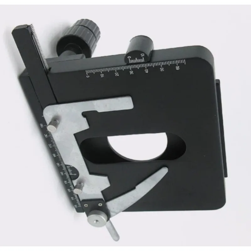 Adjustable Micro‑Movement Movable Stage, Universal Industrial Workbench Platform for Biological Microscope Accessory
