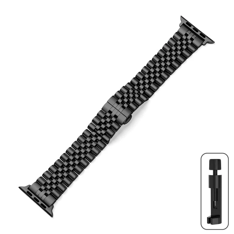 Stainless Steel Strap For Apple Watch Band 46mm 46mm 42mm 44mm 45mm 49mm Watch Strap Metal Bracelet for iWatch Ultra 10 9 8 7 SE