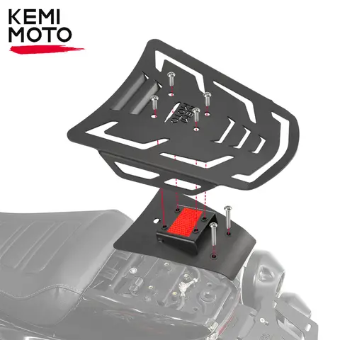 Sportster S 후면 수하물 브래킷 Tailstock 선반화물 수하물 캐리어 랙 오토바이 액세서리 용 오토바이 후면 테일 랙