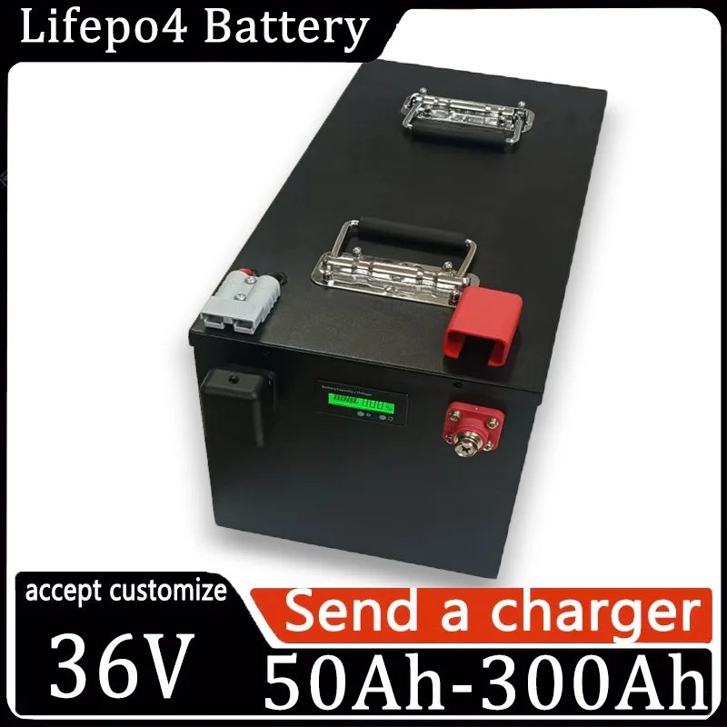 

Lithium Battery, 36V 60AH 80AH 100AH 120AH 150Ah 200AH 300ah LifePo4 Golf Cart, Electric Vehicle+Charger 100K+ similar items so