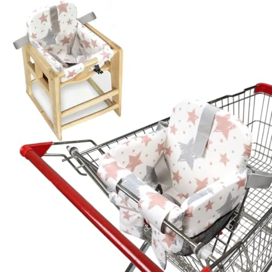 

Чехол с подкладкой для детской коляски и стульчика для кормления (для мальчиков и девочек), моющийся в машине, для младенцев и малышей, для использования в ресторанах