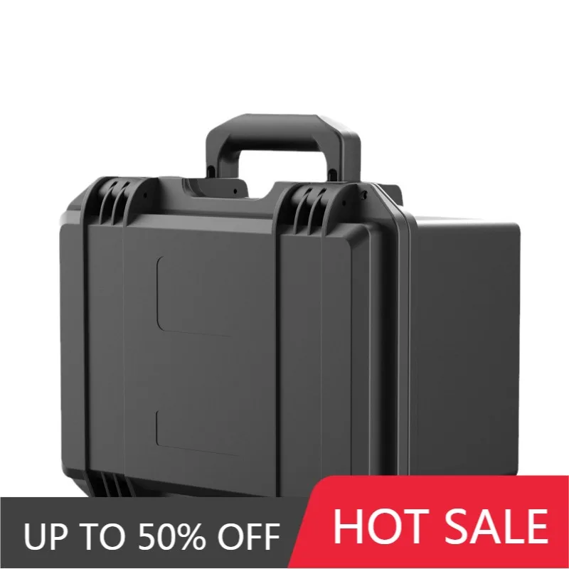 Handheld Tool Case Waterproof Instrument Storage Box Safe Buckle Equipment Protective Box Black Portable Drone Organizer Cases