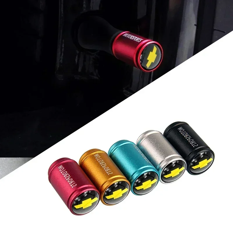 

Matt Car Wheel Tire Valve Caps Airtight Cover for Chevrolet Cruze Aveo Silverado Captive Traverse Spark Malibu Equinox Sonic