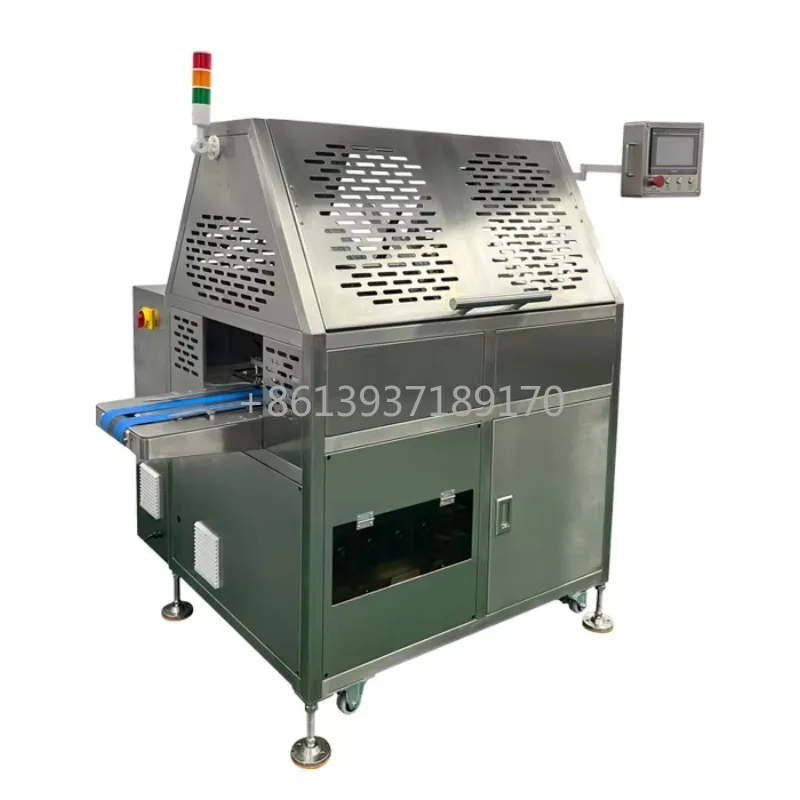 Auto Fruit Packaging Machine Designed for Pre-branded Food Box Trays Featuring Pre-glued Labels