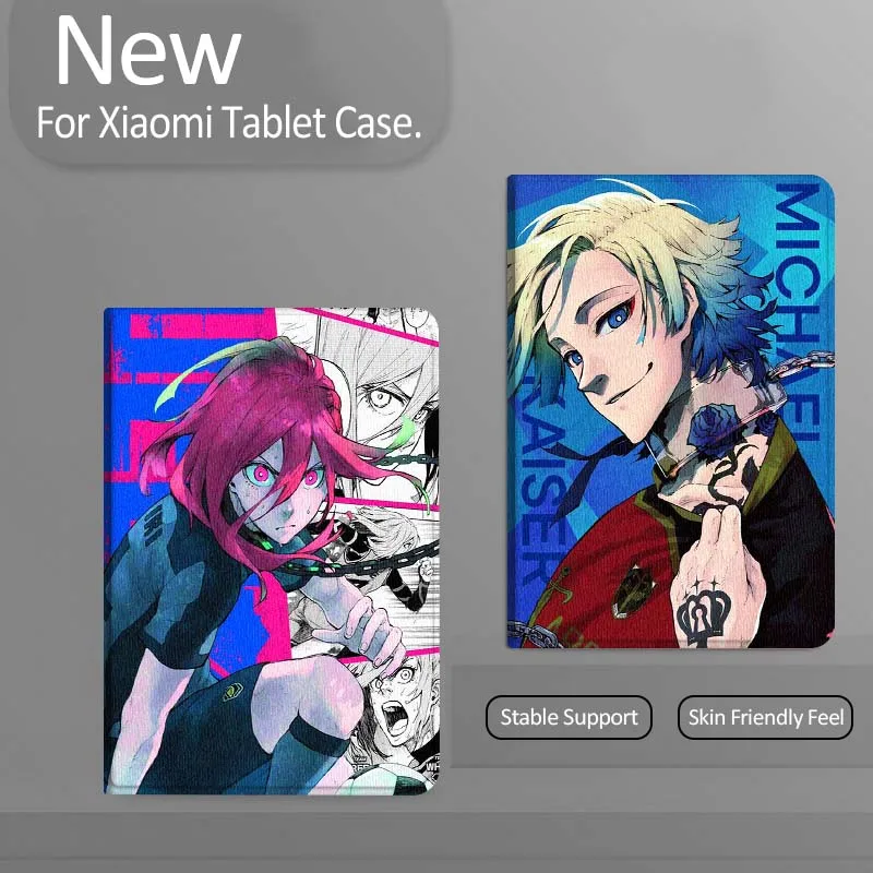 

Anime B-BLUES L-LOCKS For Xiaomi Redmi Mi Pad 4 5 6 7 8 K SE Mini Pro Plus Max 10.1 11.2 inch Tablet Case
