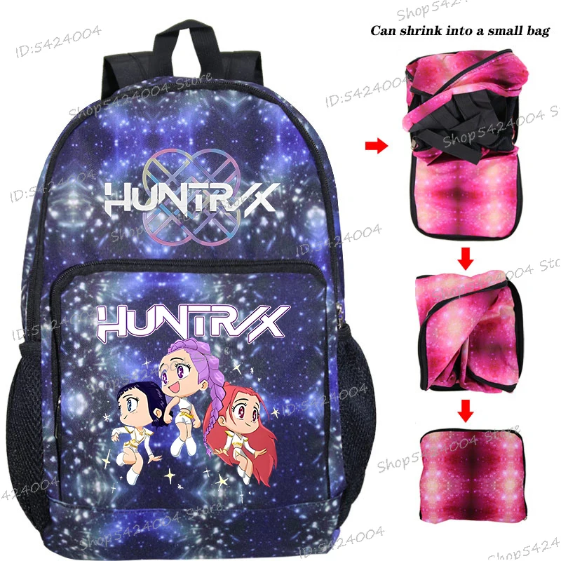 Plecak Modny Anime Kreskówka Kemping Wędrówki Ultralekki Składany Podróżny Plecak Dzienny Torba Sportowa Outdoorowa Damski Męski