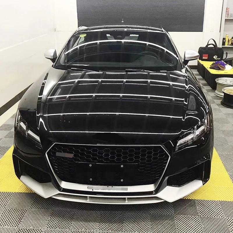 for TTRS Body Kit For Audi TT Mk3 Front Bumper Upgrade to TTS 2015 2016 2017 2018