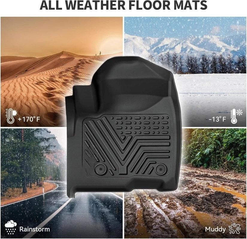 مجموعة سجادات الأرضية وبطانة البضائع مناسبة لـ 4Runner 2024، بطانات أرضية مناسبة تمامًا TPE 2013-2024 4Ru