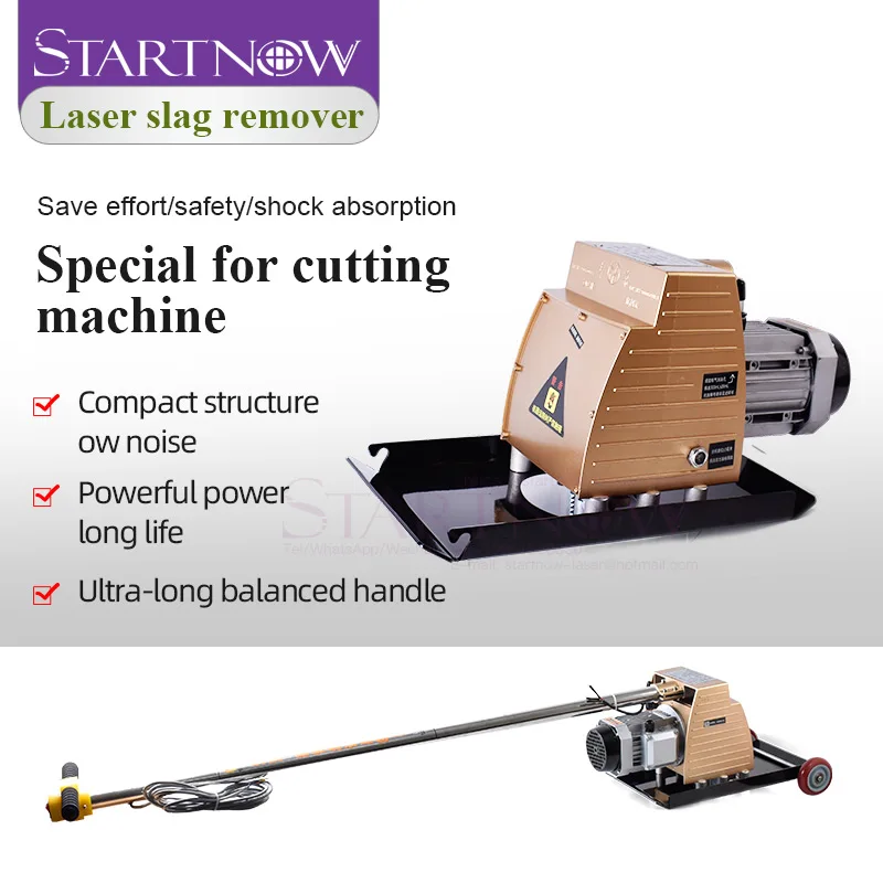 Startnow Laser Slat Slag Remover Slag Cleaning Machine Metal Slat Rack Deslagging Tools for Laser Cutting Machine