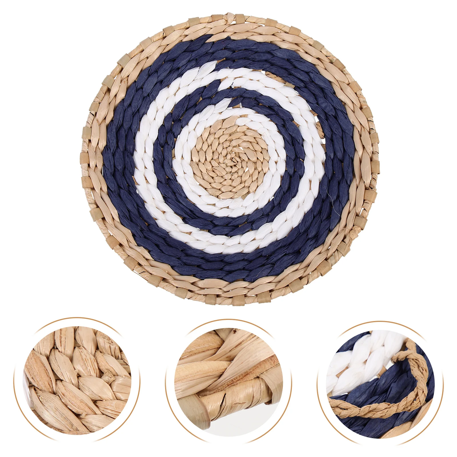 

Wall-mounted Tapered Grass Hanger Decoration Decorations Weave Cattail Woven Home