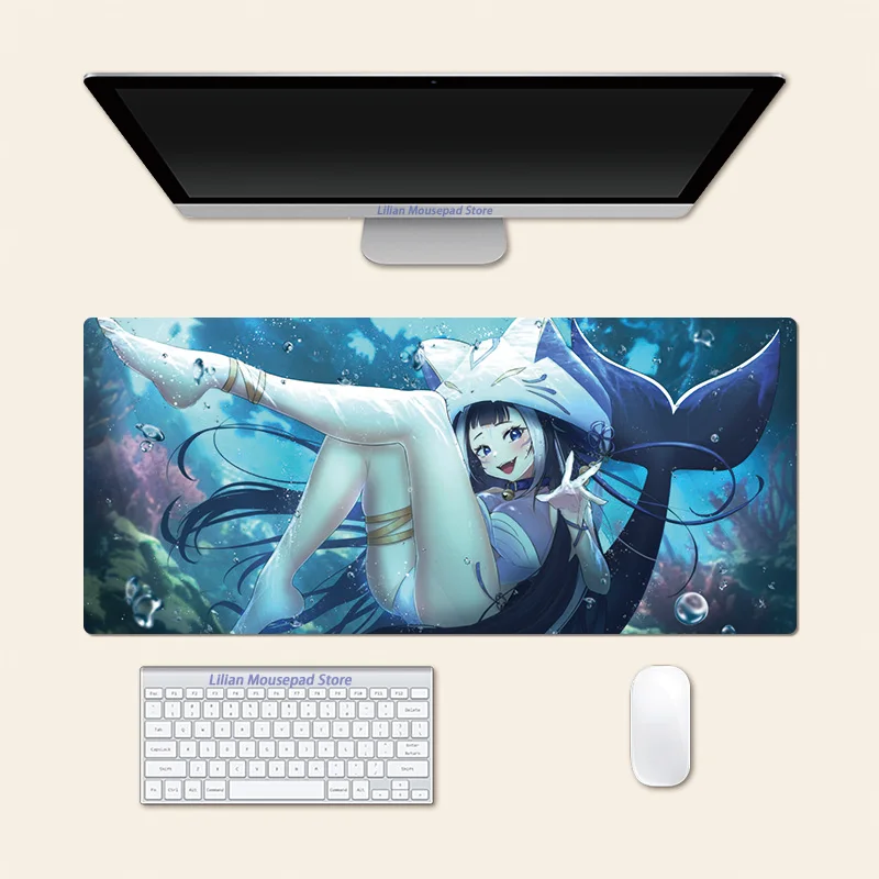 Shylily Vtuber Anime Large Mouse Pad PlayMat Office Mousepad Game Creative Desk Gaming Mat